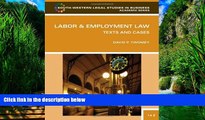 Books to Read  Labor and Employment Law: Text   Cases (South-Western Legal Studies in Business