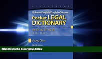 FULL ONLINE  Chinese-English/English-Chinese Pocket Legal Dictionary (Chinese Edition)