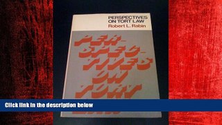 READ book  Perspectives on Tort Law  FREE BOOOK ONLINE