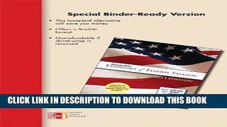 [PDF] Loose-leaf for McGraw-Hill s Essentials of Federal Taxation, 2014 Edition Full Online