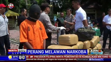 Seorang Remaja Ditangkap Bawa Ganja 20 Kg