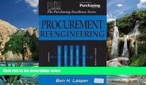Books to Read  Procurement Reengineering (Purchasing Excellence Series)  Best Seller Books Most