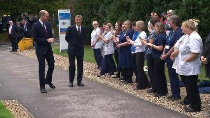 William apologises for bringing hospital to standstill