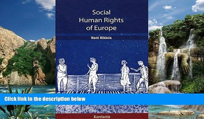 Big Deals  Social Human Rights of Europe  Best Seller Books Best Seller