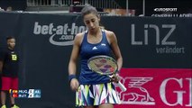 WTA Linz: Garbine Muguruza - Çağla Büyükakçay (Özet)