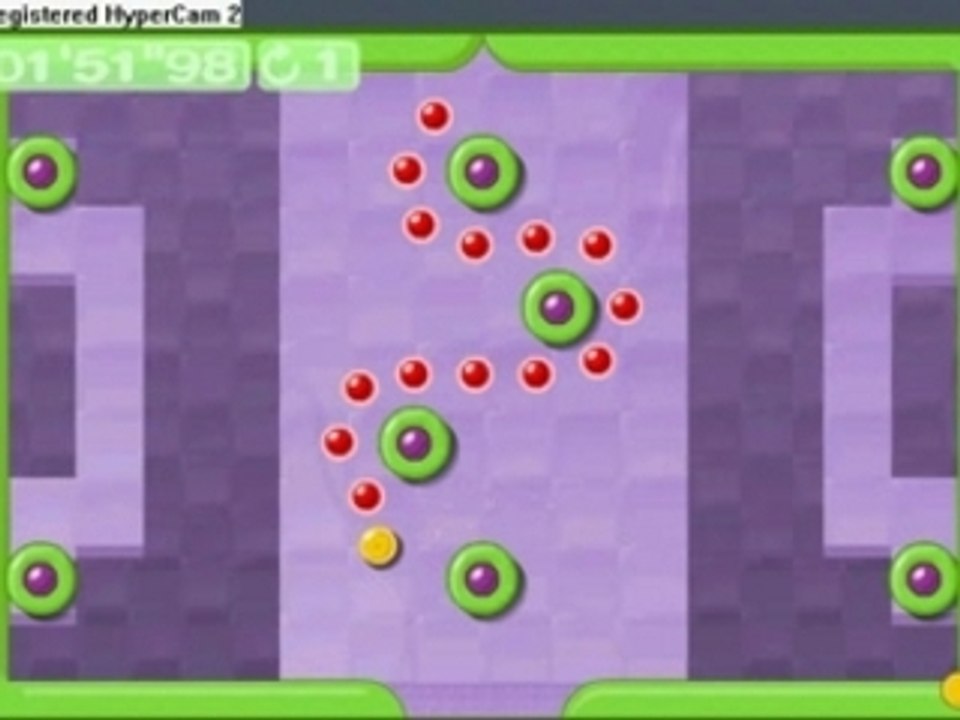 vidéo motion ball course orange