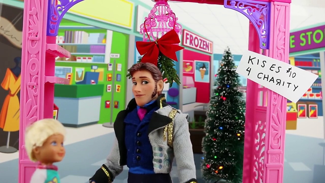 Anna Kisses Kristoff and Elsa Kisses Hans. Frozen Kristoff Punches Hans. DisneyToysFan