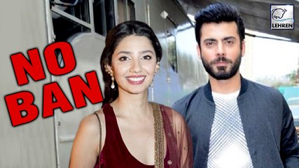BAN Lifted From Fawad Khan And Mahira Khan