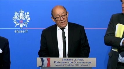 Jean-Yves Le Drian précise les contours de la future Garde nationale