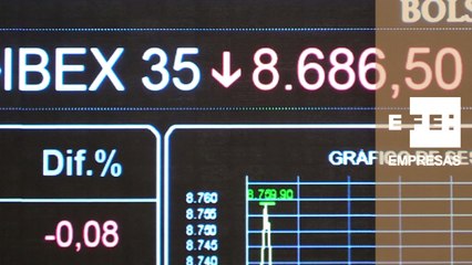 La Bolsa española pierde un 0,08% y el nivel de los 8.700 puntos