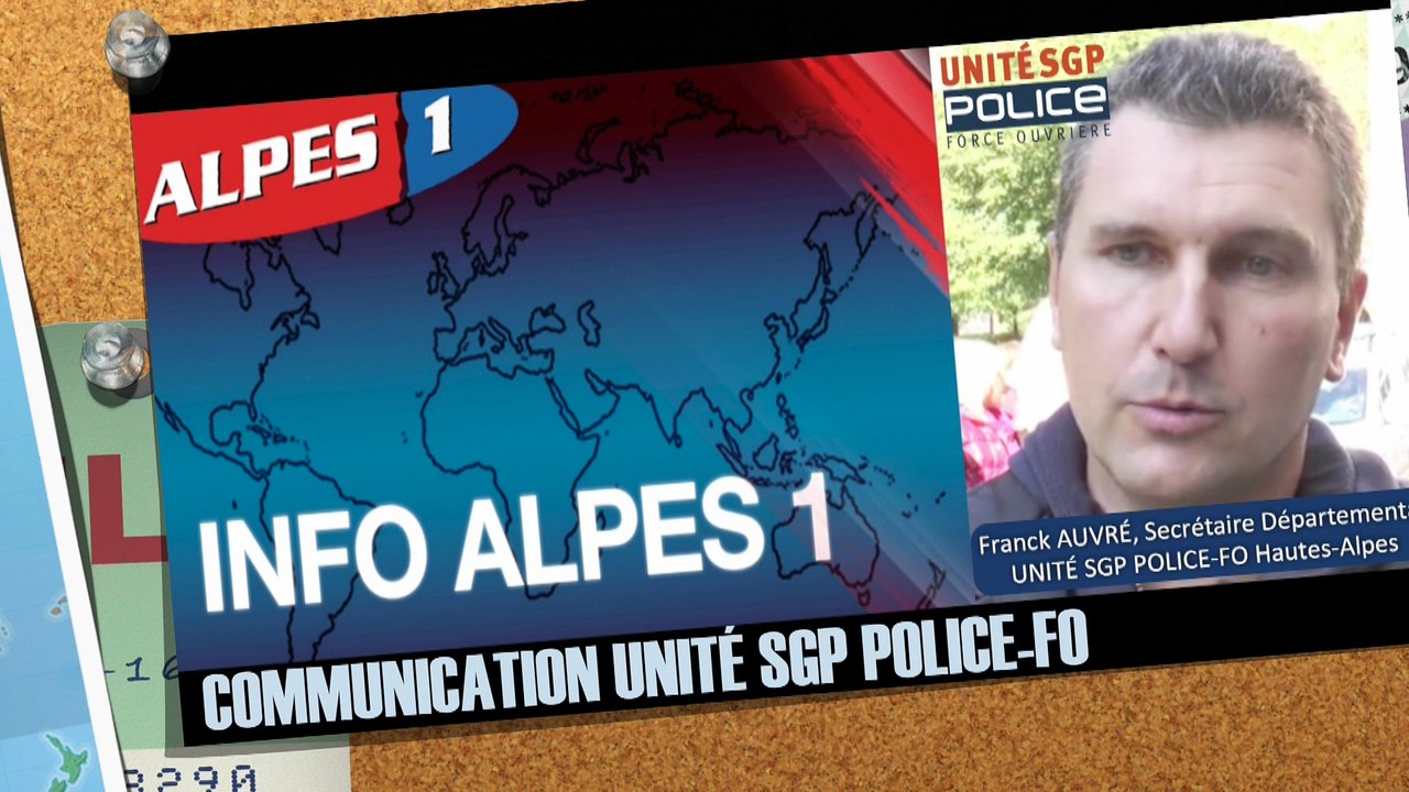 rassemblement Hautes-Alpes - Intervention de Franck AUVRÉ sur Alpes 1 et DICI TV