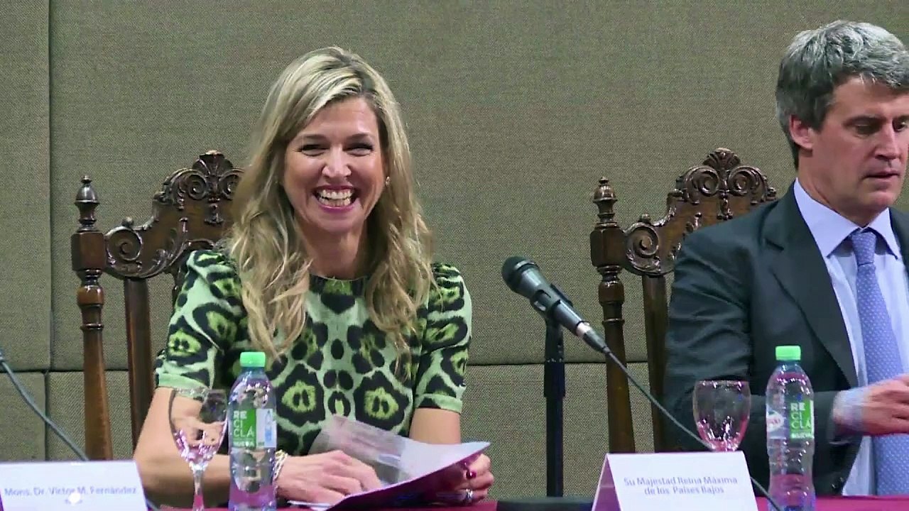 La reina Máxima de Holanda confía en una Argentina inclusiva