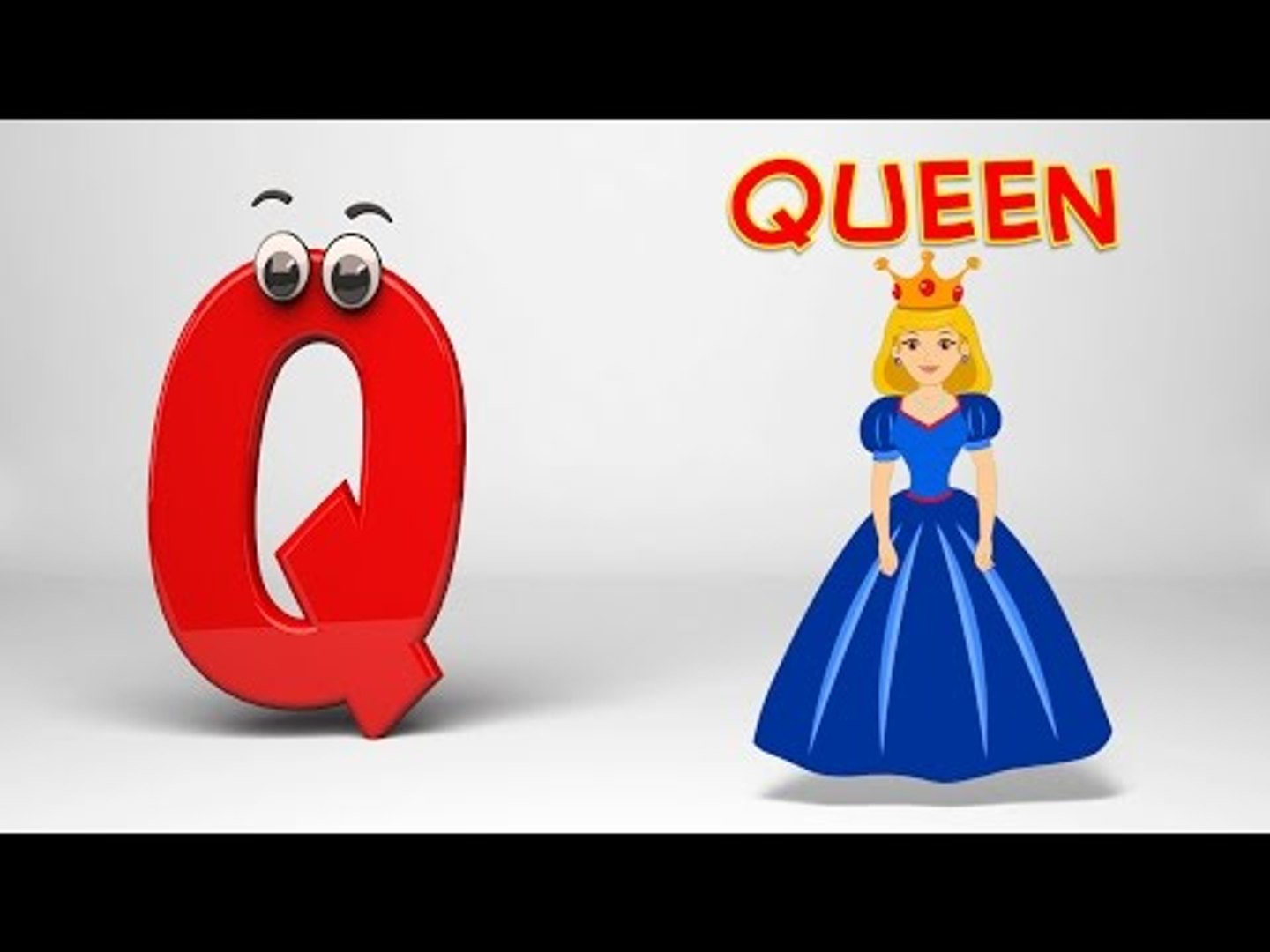 Phonics Letter Q Alphabet Nursery Rhymes For Children