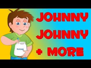 Johnny Johnny | Five little Monkeys | Ten in the bed | Nursery Rhymes