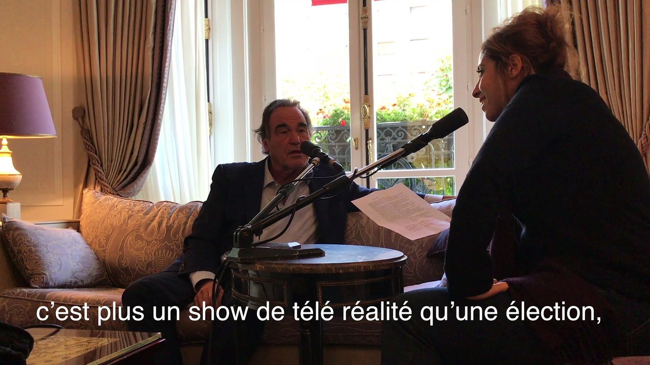 Oliver Stone, invité de Léa Salamé