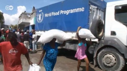 Matthew gera crise de abastecimento de água e comida no Haiti