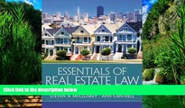 Big Deals  Essentials of Real Estate Law  Full Ebooks Most Wanted