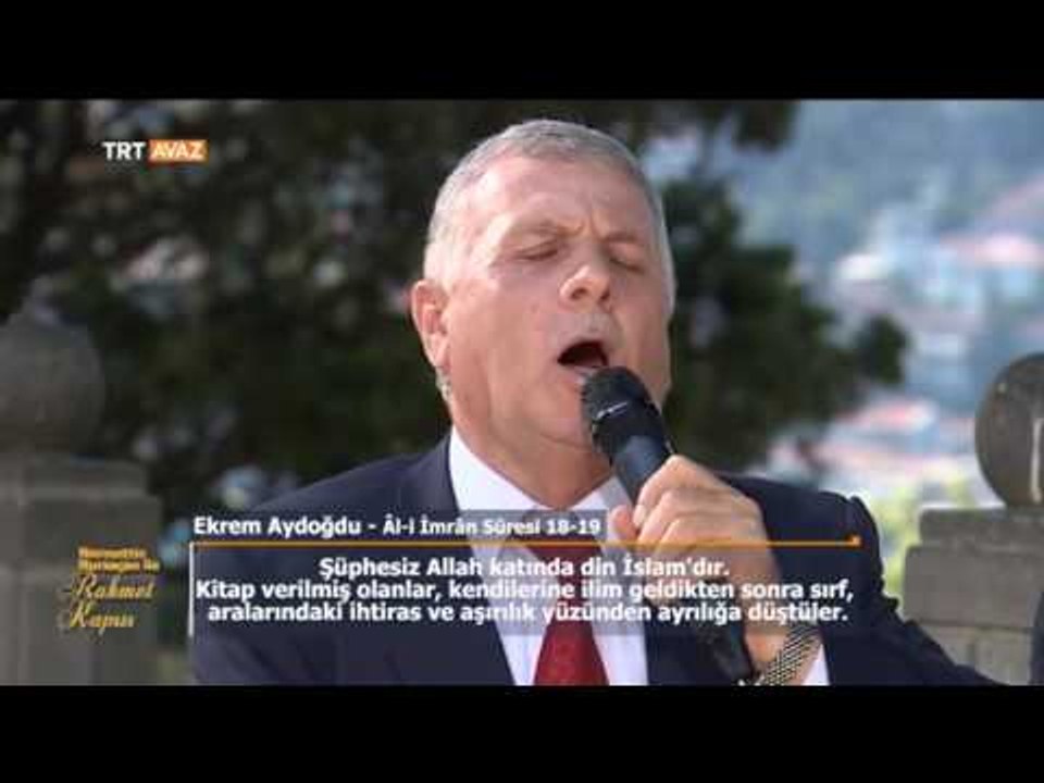 Türkçe Meali ile Âl-i Îmran Sûresi - Ekrem Aydoğdu - Kur'an-ı Kerim Tilaveti - TRT Avaz