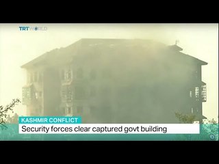 Kashmir Conflict: Security forces clear captured government building