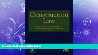 READ book  Construction Law  FREE BOOOK ONLINE
