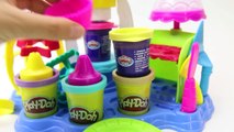 Play Doh Frosting Fun Bakery Playset Mold & Bake Cupcakes With Cake Station Sweet Shoppe play-doh