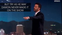 Kimmel V. Damon: The Greatest Feud Of Our Time Wages On