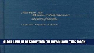[PDF] Actor as Anti-Character : Dionysus, the Devil   the Boy Rosalind (93) (Contributions in