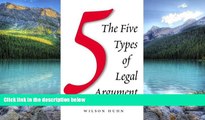 Big Deals  Five Types of Legal Arguments  Best Seller Books Best Seller