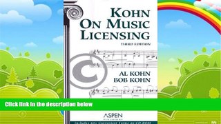 Books to Read  Kohn on Music Licensing  Full Ebooks Most Wanted