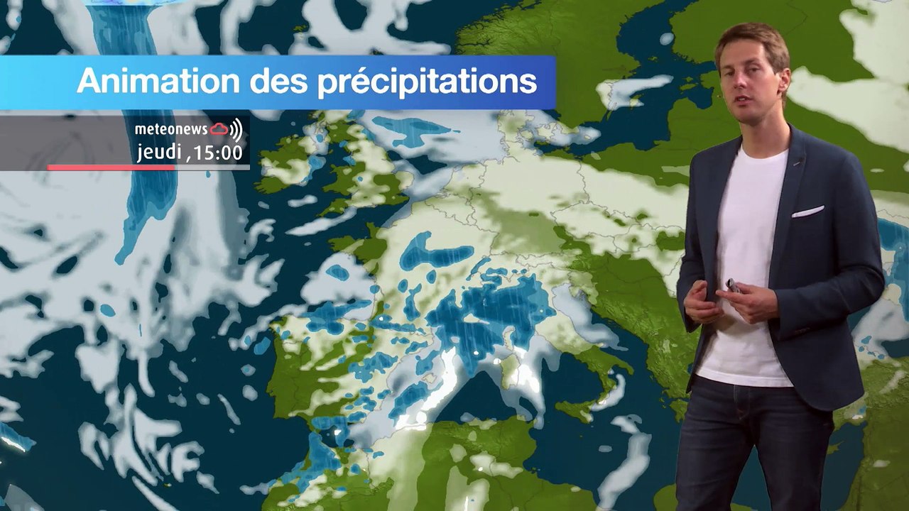 Prévisions météo pour la journée du jeudi 13 octobre