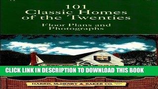 [PDF] 101 Classic Homes of the Twenties: Floor Plans and Photographs (Dover Architecture) Popular