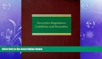 Free [PDF] Downlaod  Securities Regulation: Liabilities and Remedies (Corporate Securities