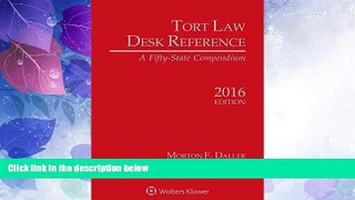 Big Deals  Tort Law Desk Reference: A Fifty State Compendium, 2016 Edition  Full Read Best Seller