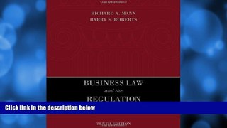 Free [PDF] Downlaod  Business Law and the Regulation of Business  BOOK ONLINE