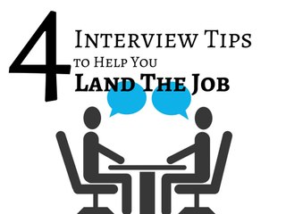 4 Interview Tips to Help You Get the Job