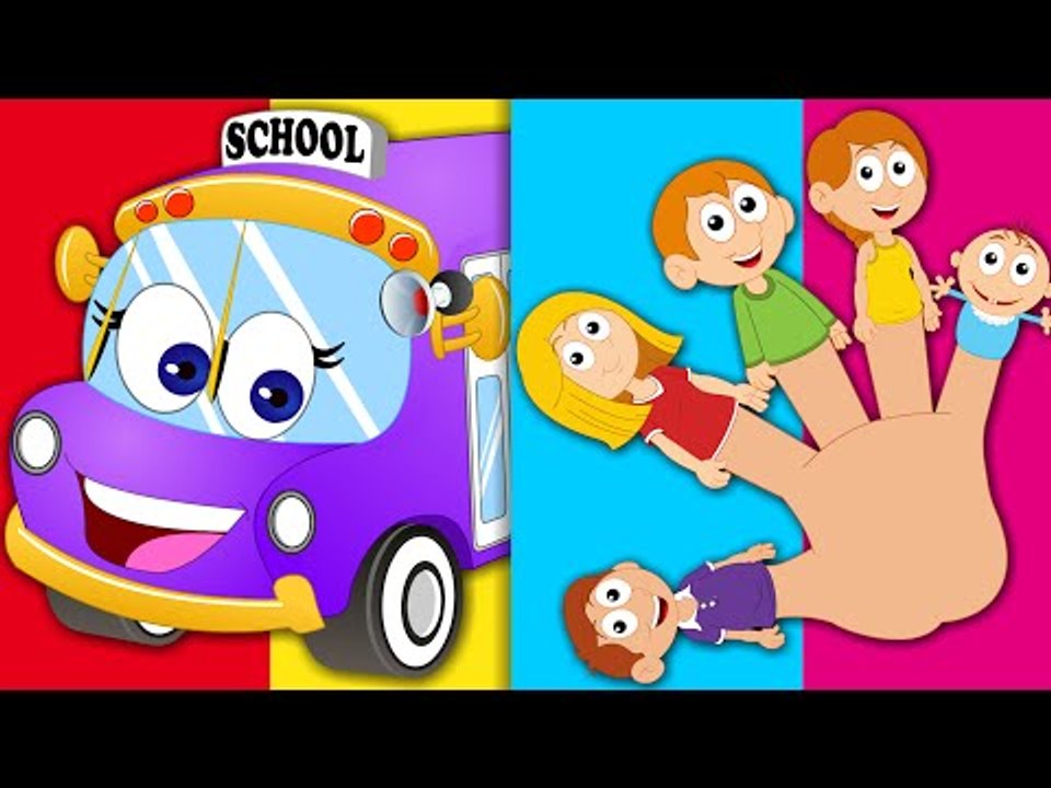 Wheels on the bus | Finger Family | Hickory Dic...