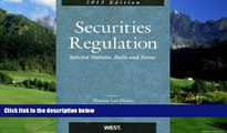 Books to Read  Securities Regulation, Selected Statutes, Rules and Forms, 2013  Best Seller Books