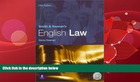 Big Deals  Smith and Keenan s English Law (13th Edition)  Full Ebooks Most Wanted