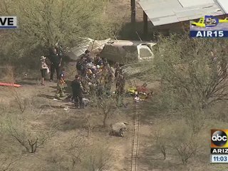 Airplane down near 43rd Avenue and Pinnacle Peak