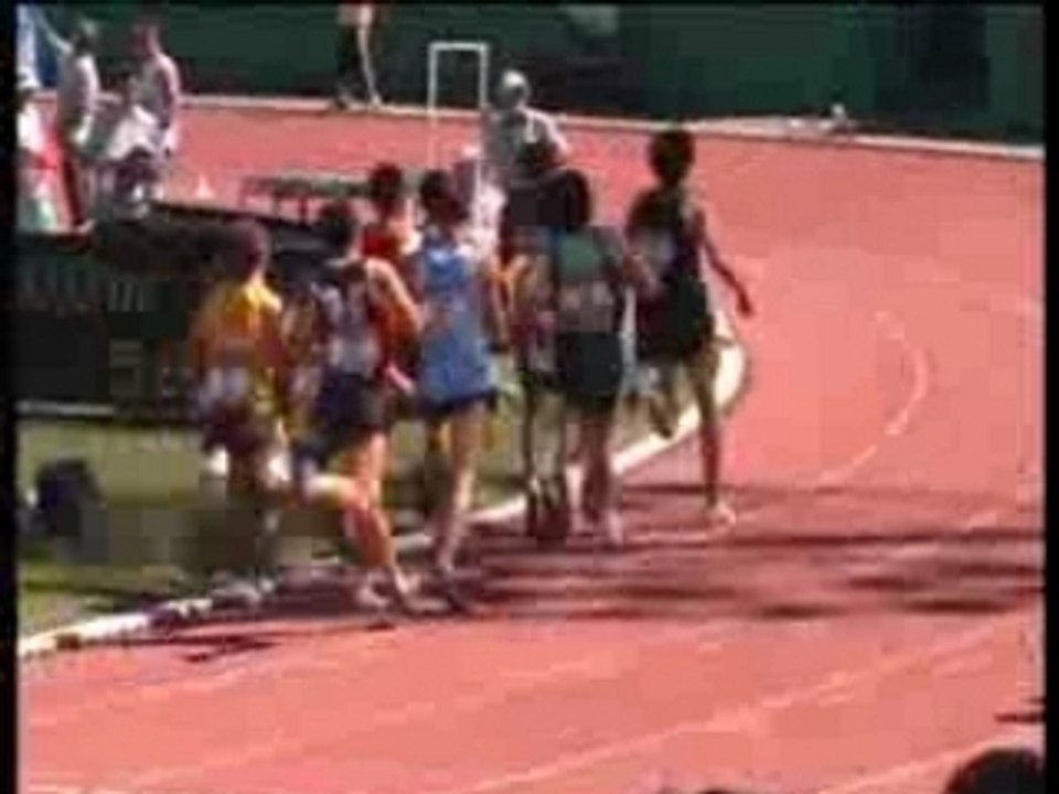 Finale du 800m Cadet des championnats de France jeunes 2007