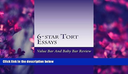 Books to Read  6-star Tort Essays: 9 dollars 99 cents! Borrowing Also Allowed!  Best Seller Books