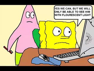 Spongebob in PARANORMAL ACTIVITY