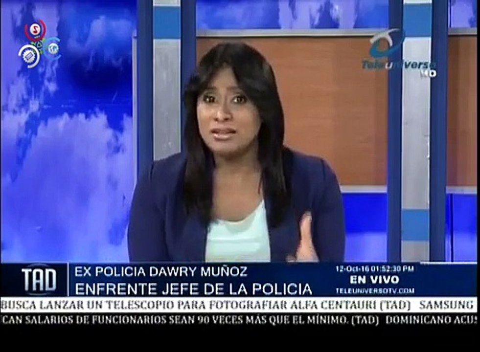 Fijate todo lo que le dijo este ex miembro al jefe de la policia ante las camaras