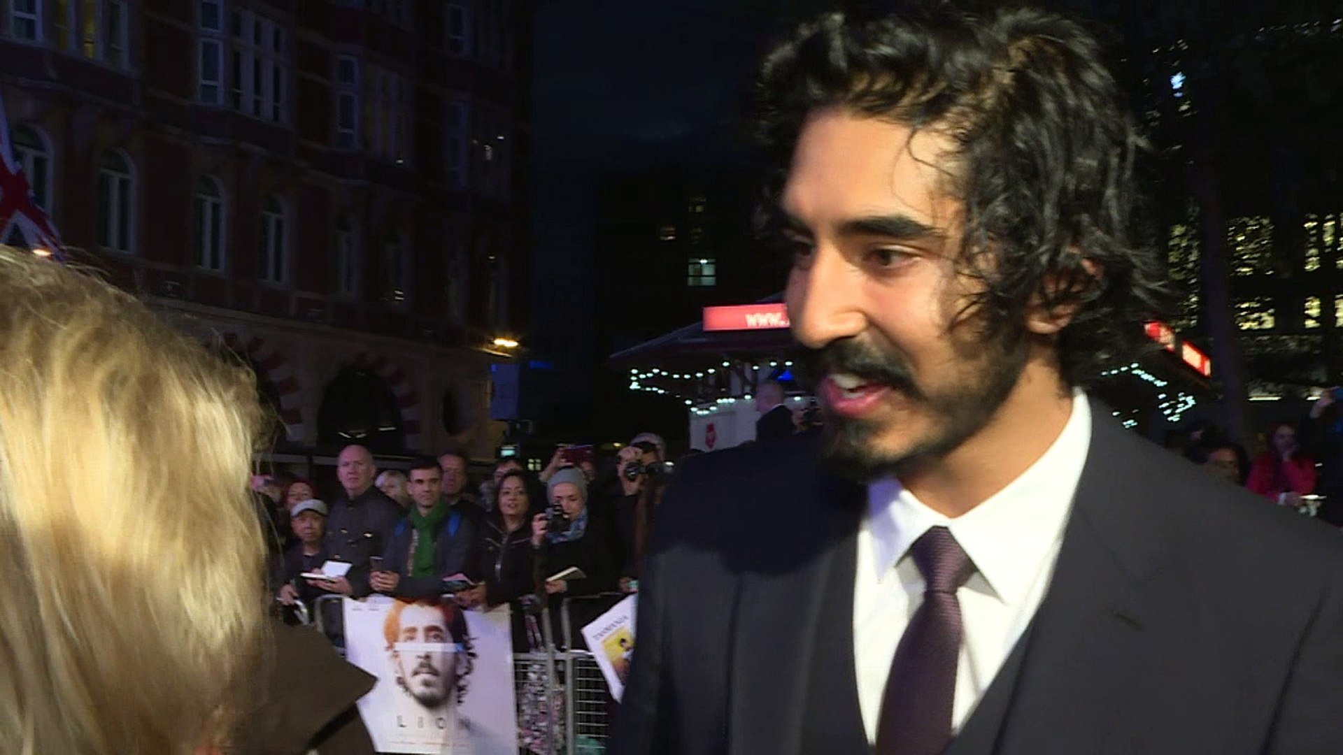 Dev Patel talks about his new long hair and moustache - video Dailymotion