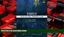 EBOOK ONLINE  European Intellectual Property Law: Text, Cases and Materials  BOOK ONLINE