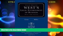 Big Deals  West s Legal Environment of Business: Text and Cases  Full Read Most Wanted