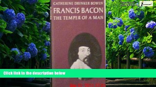 Big Deals  Francis Bacon; the temper of a man.  Best Seller Books Best Seller