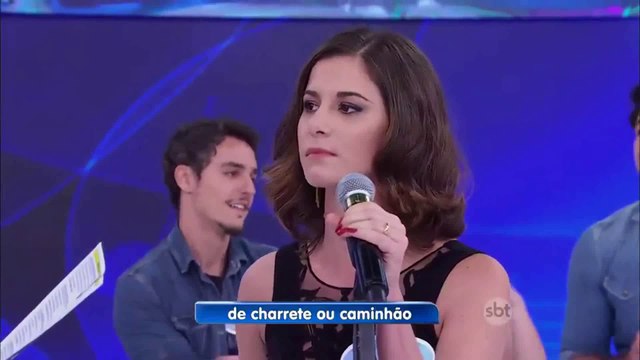 Programa Silvio Santos (21.02.16) Não Erre a Letra com elenco adulto de Cúmplices - Parte 1