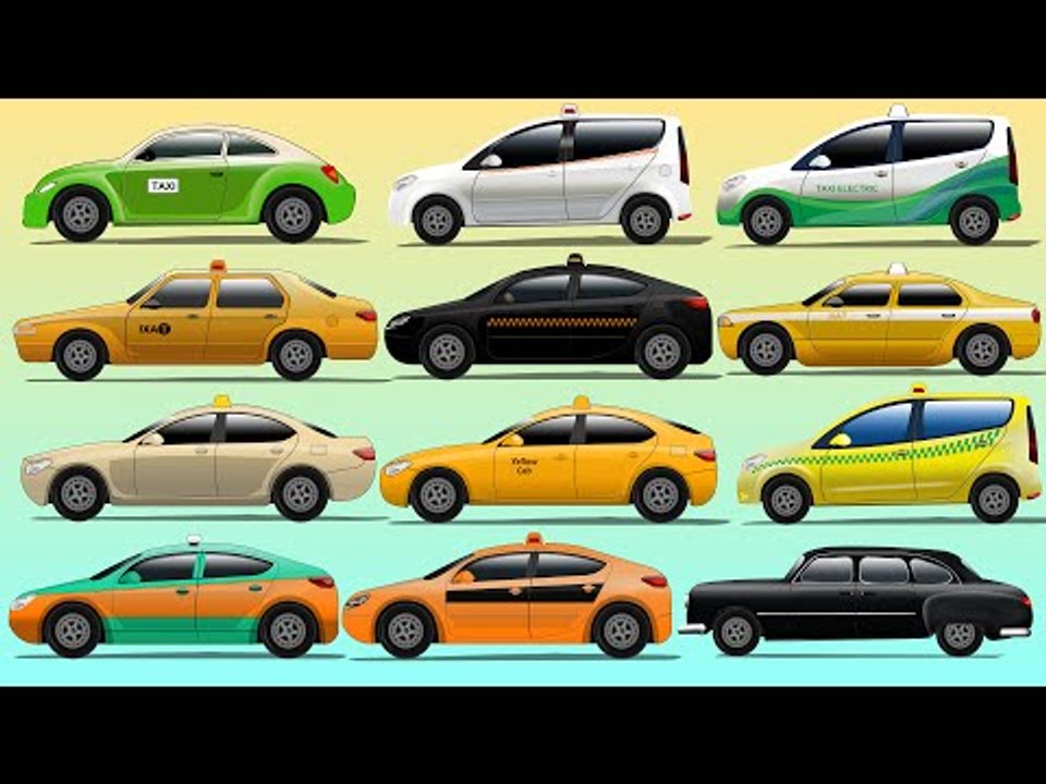 Street Taxi | Daily Vehicles | Taxi's Around The World | Street Vehicles