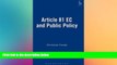 Must Have  Article 81 EC and Public Policy  Premium PDF Online Audiobook